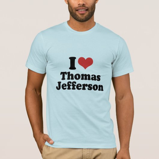 IK HOOP VAN THOMAS JEFFERSON - .png T-shirt (Voorkant)
