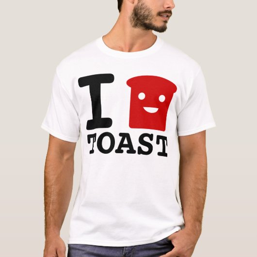 IK HOOP VAN TOAST T-SHIRT (Voorkant)