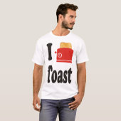 IK HOOP VAN TOAST T-SHIRT (Voorkant volledig)