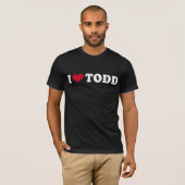 IK HOOP VAN TODD T-SHIRT (Voorkant volledig)