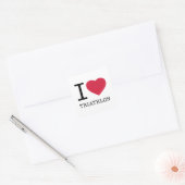 IK HOOP VAN TRIATHLON VIERKANTE STICKER (Envelop)