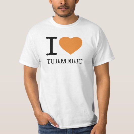 IK HOOP VAN TURMERIC T-SHIRT (Voorkant)