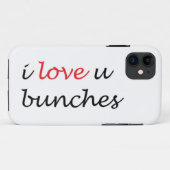 IK HOOP VAN U BUNCHES Hoesje-Mate iPhone CASE (Achterkant (horizontaal))