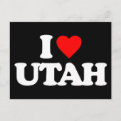 IK HOOP VAN UTAH BRIEFKAART (Voorkant)