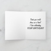 IK HOOP VAN 'UW BIRTHDAY'. KAART (Binnen)