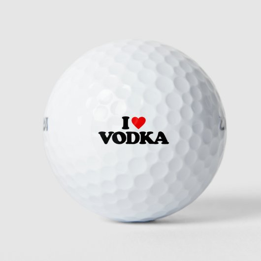 IK HOOP VAN VODKA GOLFBALLEN (Voorkant)