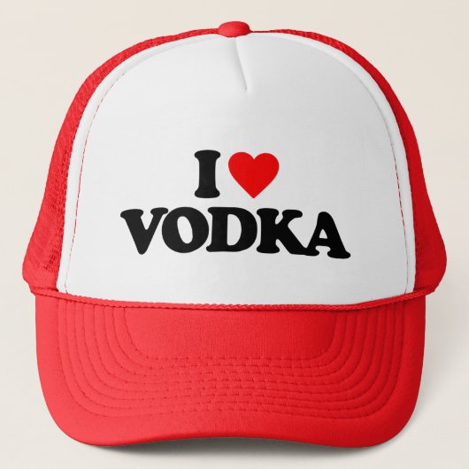 IK HOOP VAN VODKA TRUCKER PET (Voorkant)
