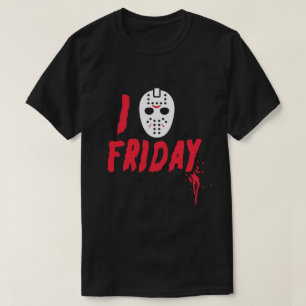 IK HOOP VAN VRIJDAGEN HORROR FAN T-SHIRT