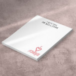 IK HOOP VAN WETENSCHAPPELIJKE Jouw naam Notitieblok<br><div class="desc">Voeg je eigen naam en bericht toe. Een cool,  trendy en leuk,  wetenschappelijk geïnspireerd design. Het perfecte geschenk voor alle wetenschappers,  wetenschapsdocenten,  labtechnici,  wetenschapsstudenten,  kortom,  elke wetenschapsgeek in je leven (en dat geldt ook voor jou)! Ontworpen door: Science Geekness© op http://www.zazzle.com/sciencegeekness*</div>