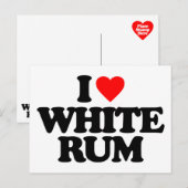 IK HOOP VAN WITTE RUM BRIEFKAART (Voorkant / Achterkant)