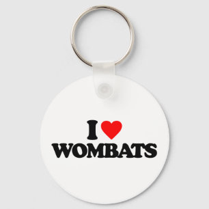 IK HOOP VAN WOMBATTEN SLEUTELHANGER