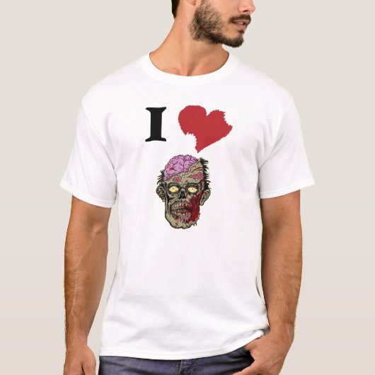 IK HOOP VAN ZOMBIES GRAPHIC T SHIRT (Voorkant)