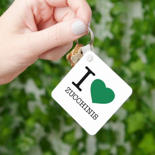 IK HOOP VAN ZUCCHINIS SLEUTELHANGER (Hand)