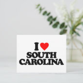 IK HOOP VAN ZUID CAROLINA BRIEFKAART (Staand voorkant)