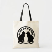 IK HOOP VAN ZWARTE KATTEN TOTE BAG (Voorkant)