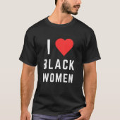 IK HOOP VAN ZWARTE VROUWEN T-SHIRT (Voorkant)