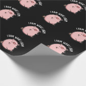 Ik hoop wat ik noem Funny Pig Donk BG Cadeaupapier (Hoek)