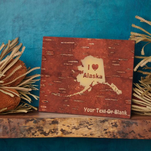 Ik hoor Alaska op de binnenste boog Fotoplaat (Zijkant)