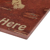 Ik hoor Alaska op de binnenste boog Snijplank (Hoek)