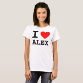 Ik hoor Alex Shirt (Voorkant volledig)