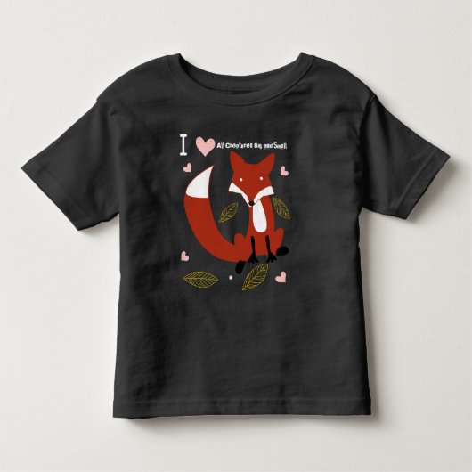 Ik hoor alle creaties groot en klein kinder shirts (Voorkant)