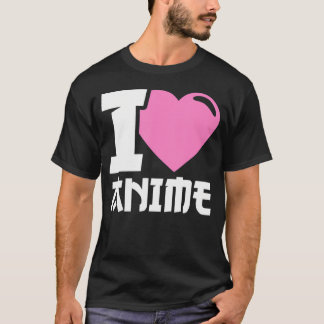 Ik hoor Anime ik hou van Anime T-shirt