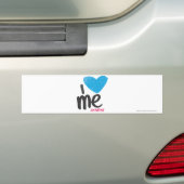 Ik hoor Aqua Bumpersticker (Op auto)