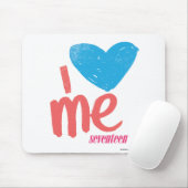 Ik hoor Aqua/Roze Muismat (Met muis)