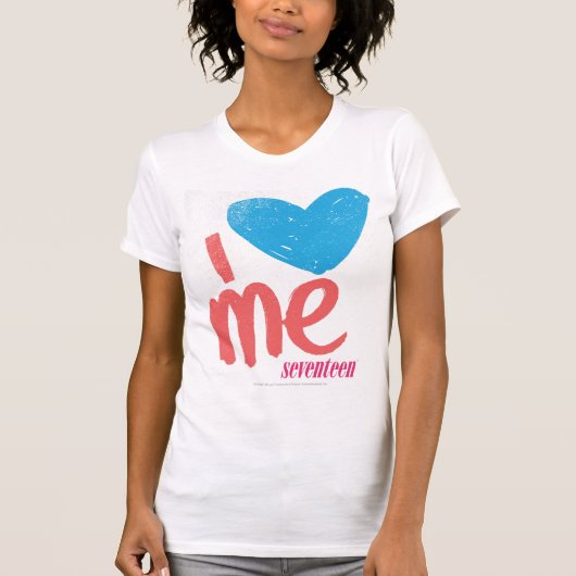Ik hoor Aqua-Roze T-shirt (Voorkant)