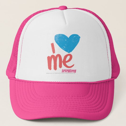 Ik hoor Aqua/Roze Trucker Pet (Voorkant)