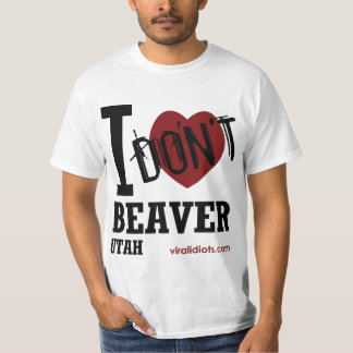 Ik hoor Beaver niet, Utah T-shirt