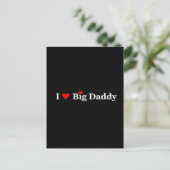 Ik hoor Big papa Briefkaart (Staand voorkant)
