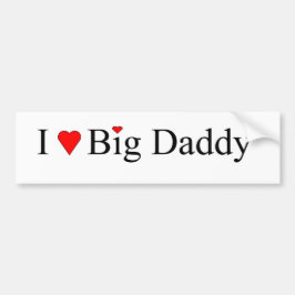 Ik hoor Big papa Bumpersticker