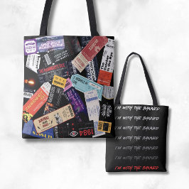 Ik hoor bij de Verboden Zwarte Tote Bag