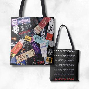 Ik hoor bij de Verboden Zwarte Tote Bag