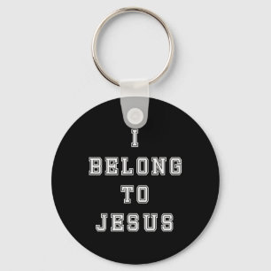 Ik hoor bij Jezus Christelijke citaat mannen vrouw Sleutelhanger