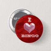 Ik hoor Bingo Ronde Button 5,7 Cm (Voorkant /achterkant)