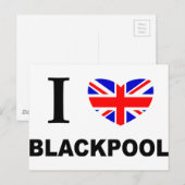 Ik hoor Blackpool. Briefkaart (Voorkant / Achterkant)