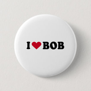 IK HOOR BOB RONDE BUTTON 5,7 CM