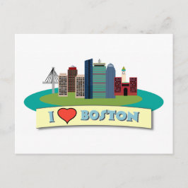Ik hoor Boston Briefkaart