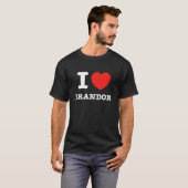 Ik hoor Brandon Funny Political Anti Biden T-shirt (Voorkant volledig)