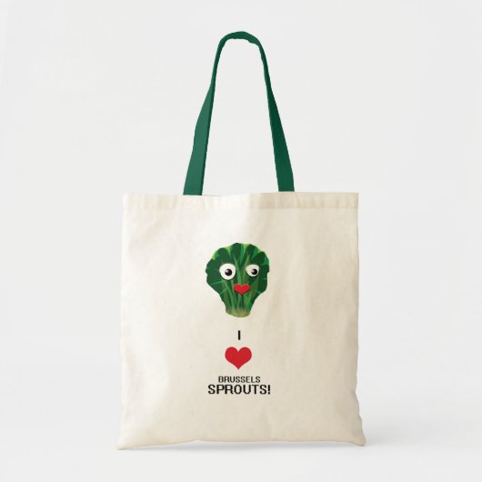 Ik hoor canvas tas Sprouts uit Brussel (Voorkant)