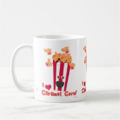 Ik hoor Caramel Corn. Koffiemok (Links)
