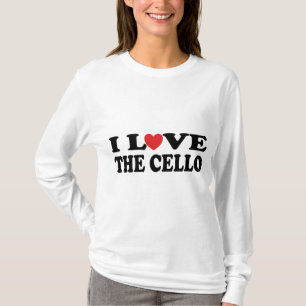 Ik hoor Cello T-shirt voor vrouwen