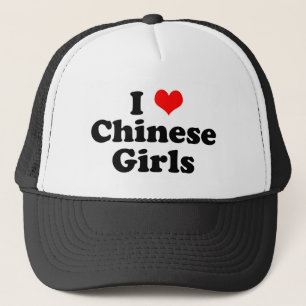Ik hoor Chinese meisjes Trucker Pet