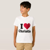 Ik hoor Chris Christie T-shirt (Voorkant volledig)