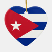 Ik hoor Cuba! Keramisch Ornament (Voorkant)