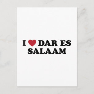 Ik hoor Dar es Salaam Tanzania Briefkaart