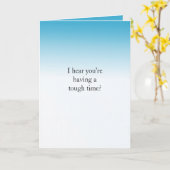 Ik hoor dat je het moeilijk hebt... kaart (Gele Bloem)