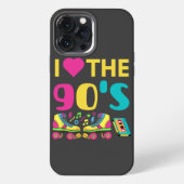 Ik hoor de 90S,  retro 90s outfit iPhone Hoesje (Achterkant)